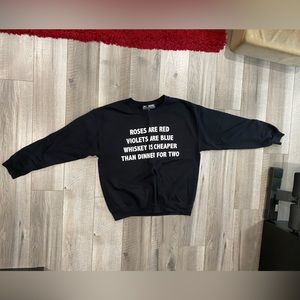 Jac Vanek Roses Are Red Crewneck